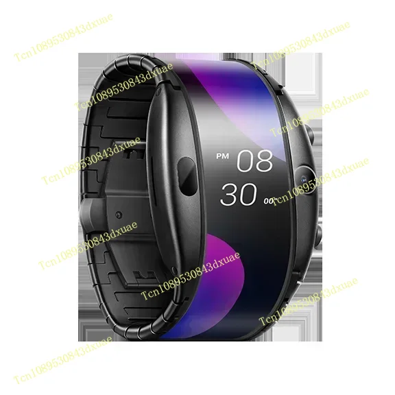 Smartwatch Watches With Bluetooth - 블루투스 스마트 워치 알파 유연한 디스플레이