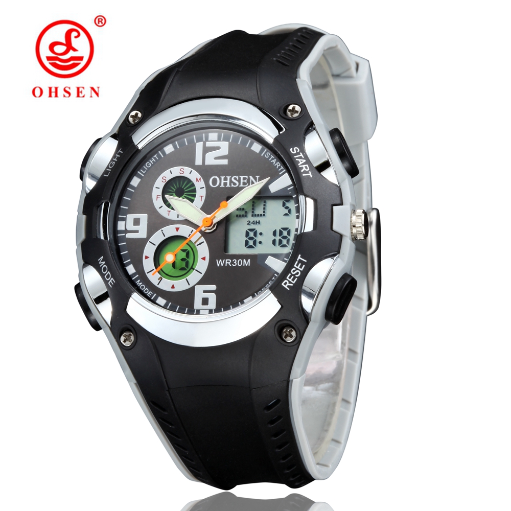 Chronograph Sport Watch - 오리지널 OHSEN 디지털 쿼츠 어린이 소년