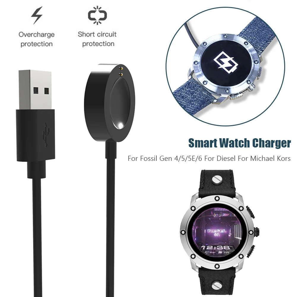 USB 마그네틱 고속 충전 도크 충전 케이블, Foss - Fossil Watches Smartwatch Gen 4 리뷰 및 가격
