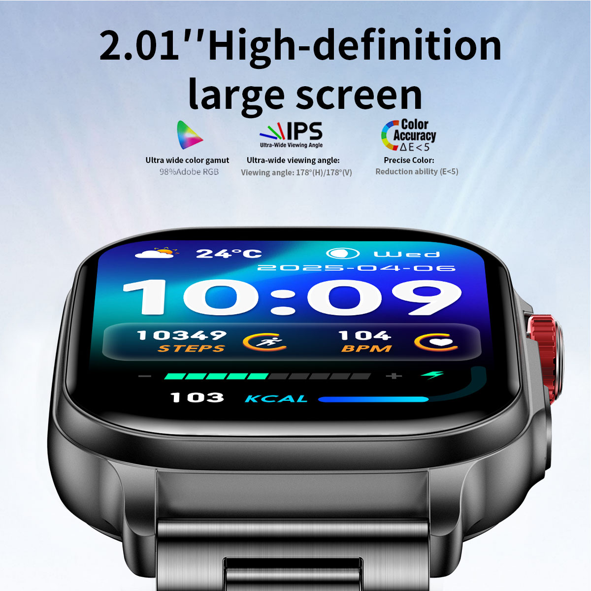 2026 스마트워치 2.01'' 피트니스 트래커 140 - Smartwatch Watches With Bluetooth 리뷰 및 가격