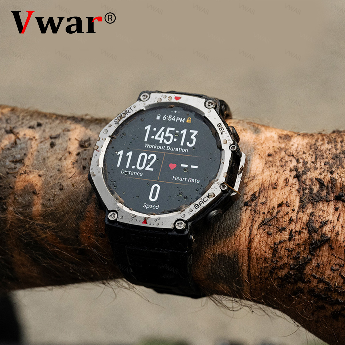 남성용 군용 스마트 워치 내장 GPS 나침반 기압 고도 - Watch Vs Smartwatch 리뷰 및 가격