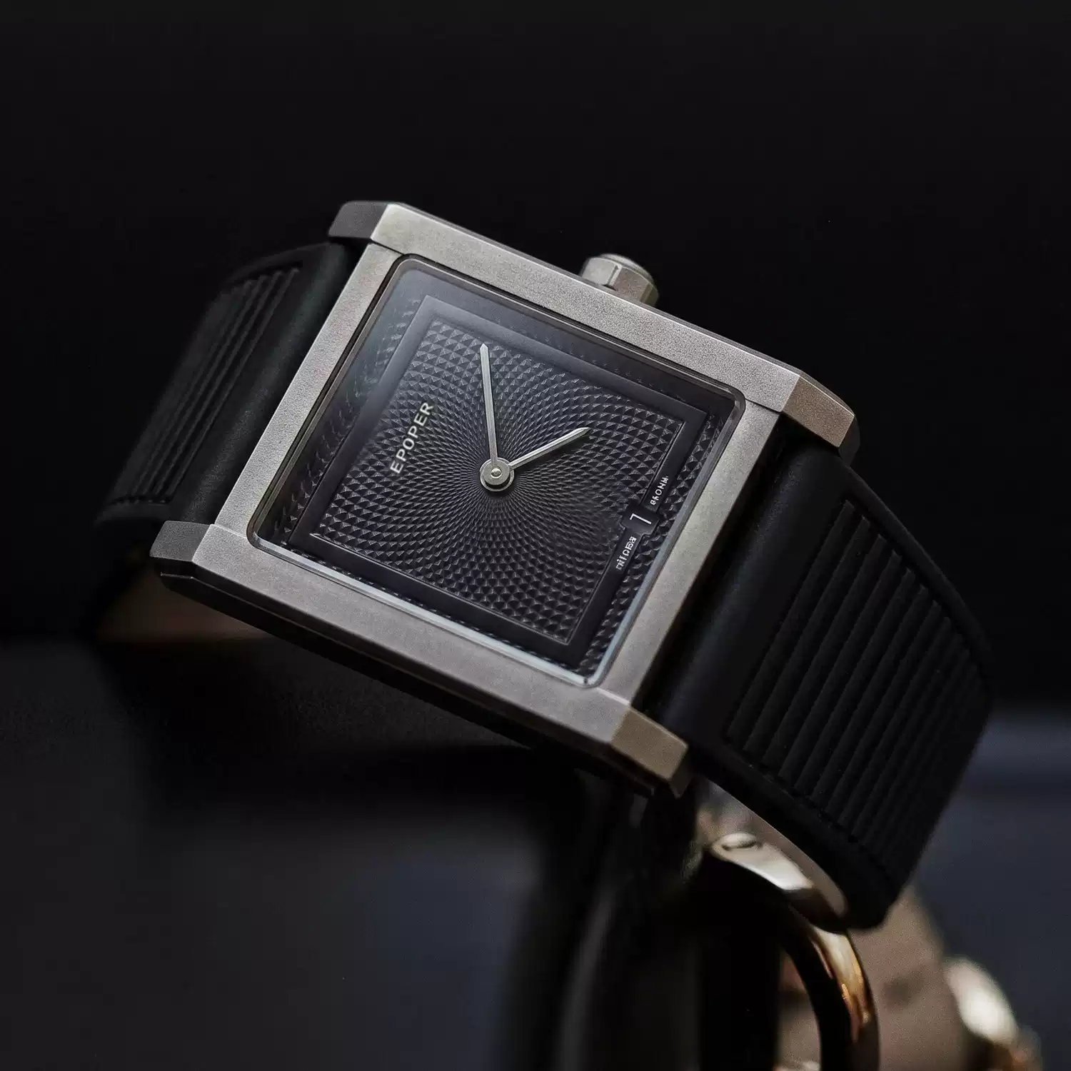 사각형 다이얼 남성용 쿼츠 시계 미니멀리스트 실리콘 고 - Smartwatch Square Watches For Men 리뷰 및 가격