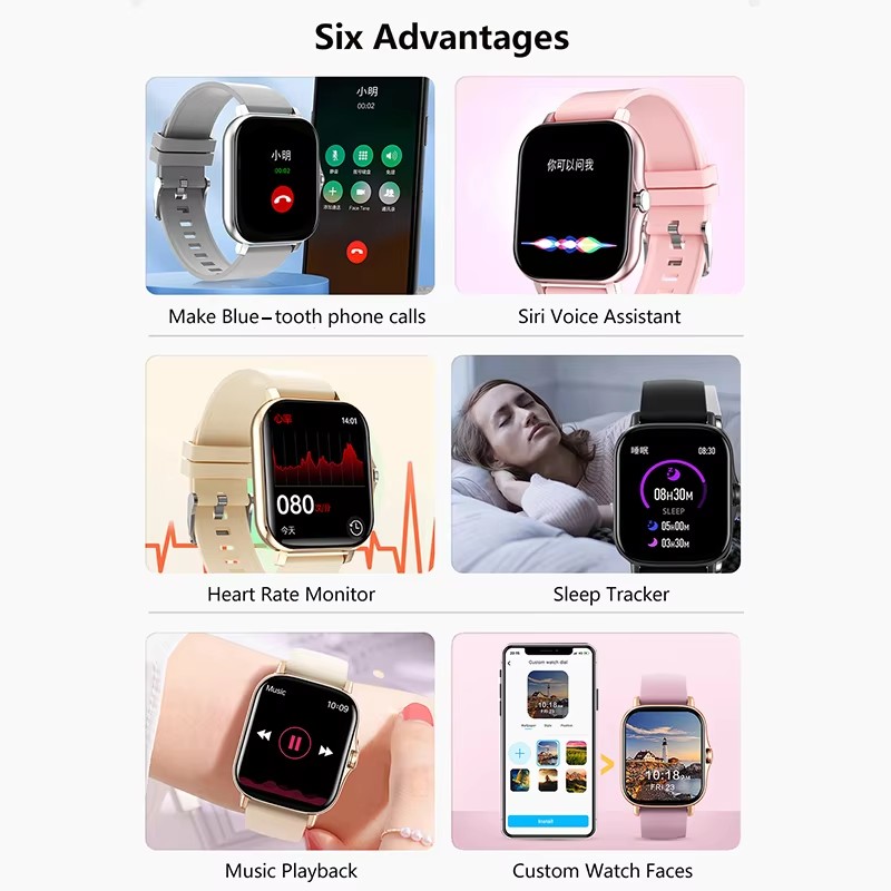 최신 업그레이드된 패션 디자인 1.83인치 풀스크린 터 - Smartwatch Latest Watches For Men 리뷰 및 가격