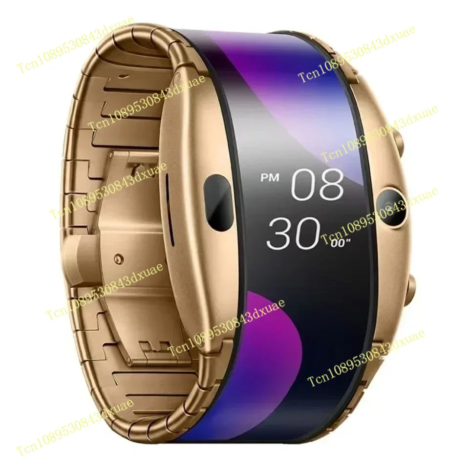블루투스 스마트 워치 알파 유연한 디스플레이 스마트워치 - Smartwatch Watches With Bluetooth 리뷰 및 가격