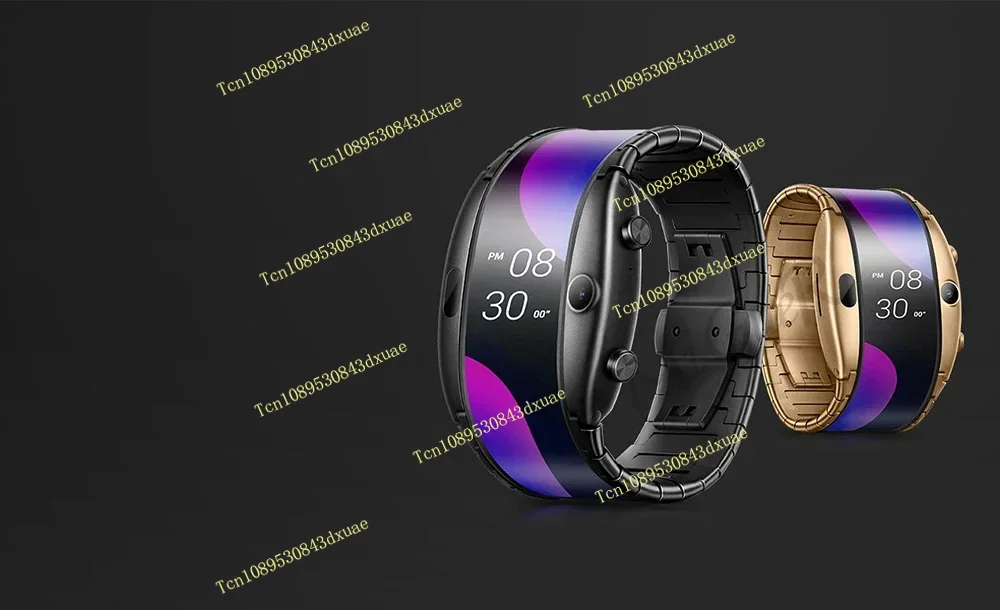 블루투스 스마트 워치 알파 유연한 디스플레이 스마트워치 - Smartwatch Watches With Bluetooth 리뷰 및 가격