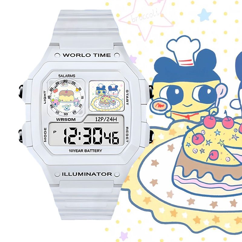 다마고치 스마트 전자시계 빅 마우스 짐아미 학생용 전자 - Smartwatch Watches Smart 리뷰 및 가격