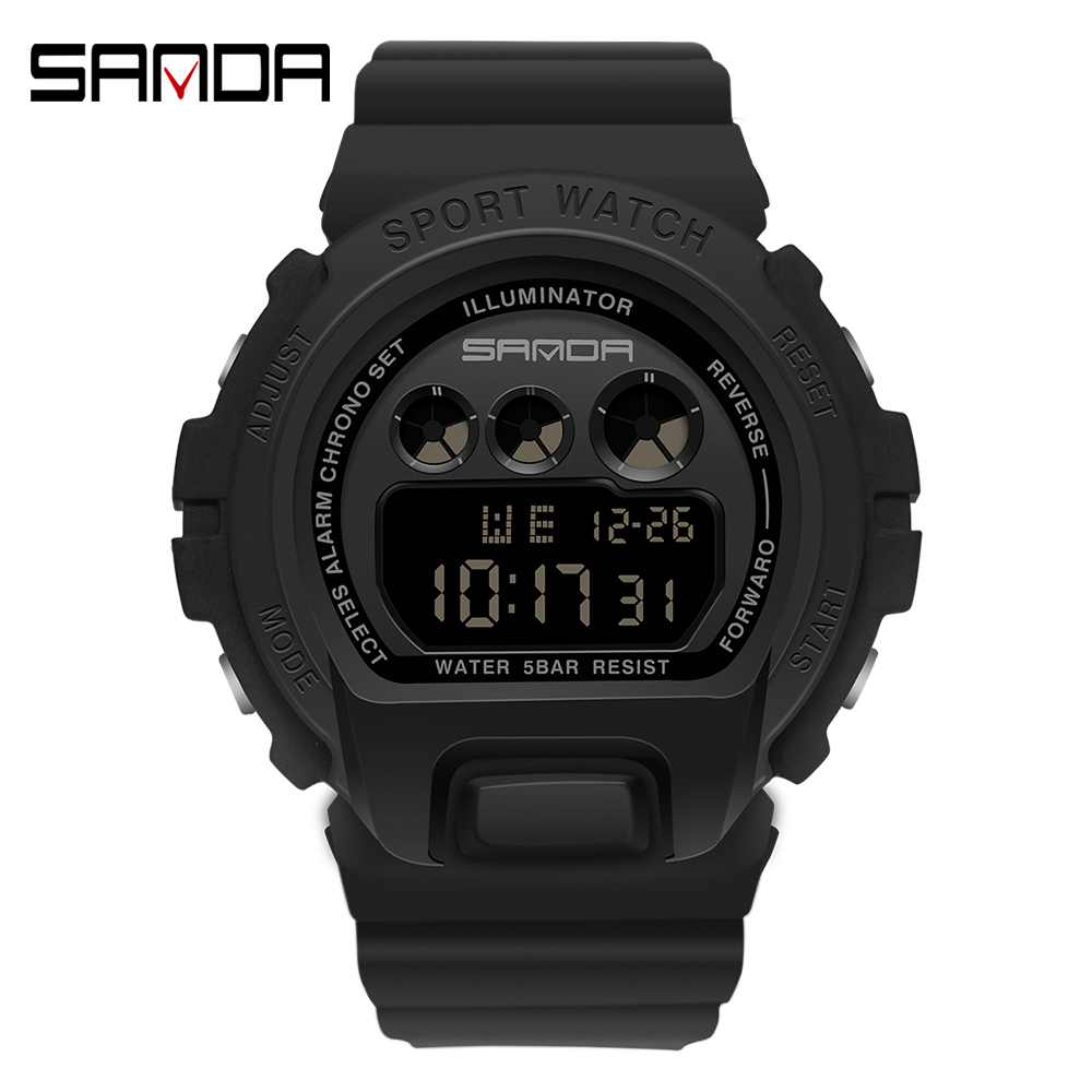 Sanda 남성용 심플 스포츠 시계, 밀리터리 시계,  - Chronograph Sport Watch 리뷰 및 가격