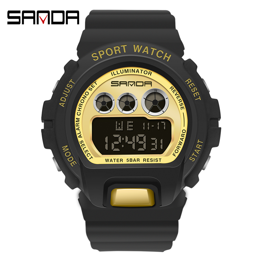 Sanda 남성용 심플 스포츠 시계, 밀리터리 시계,  - Chronograph Sport Watch 리뷰 및 가격