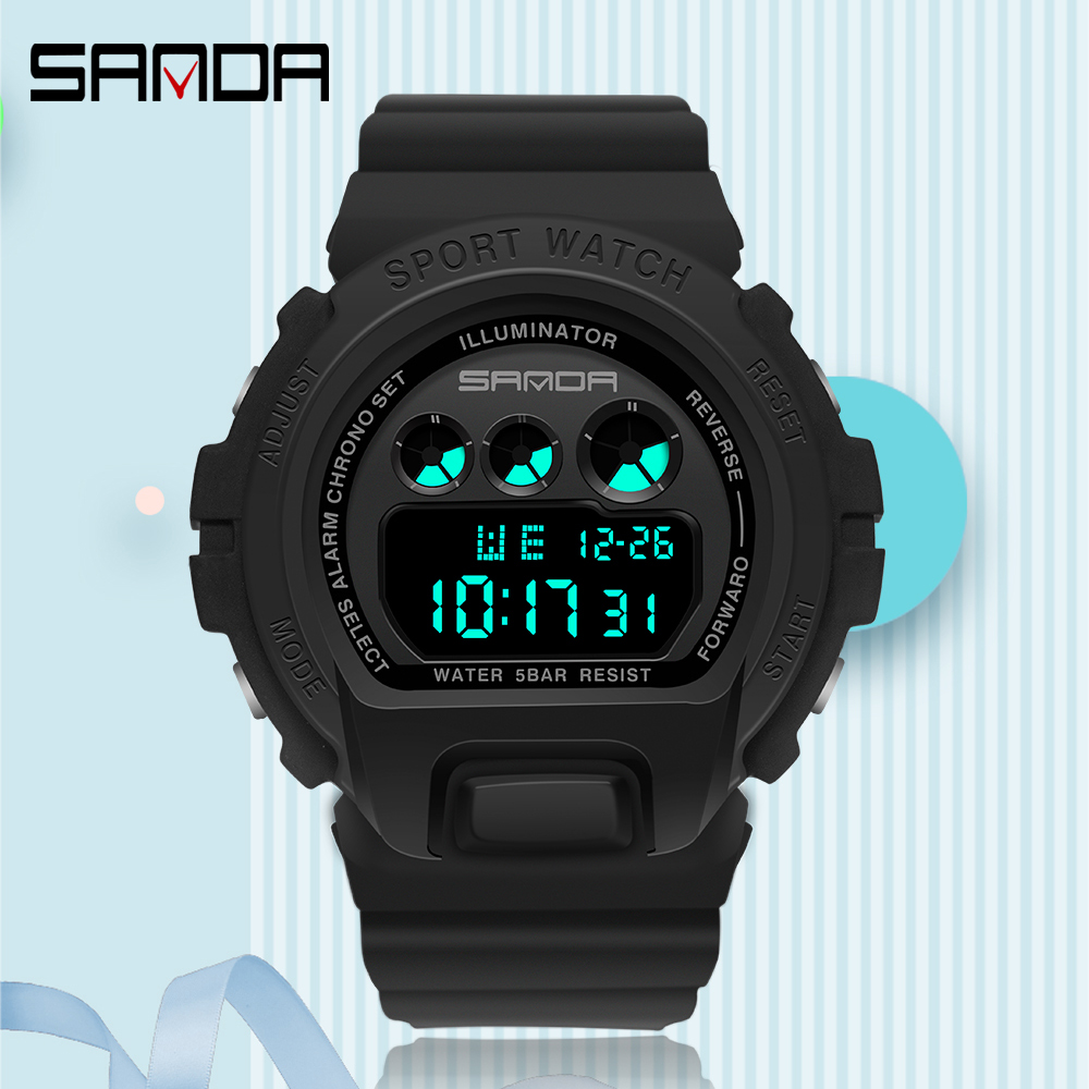 Sanda 남성용 심플 스포츠 시계, 밀리터리 시계,  - Chronograph Sport Watch 리뷰 및 가격