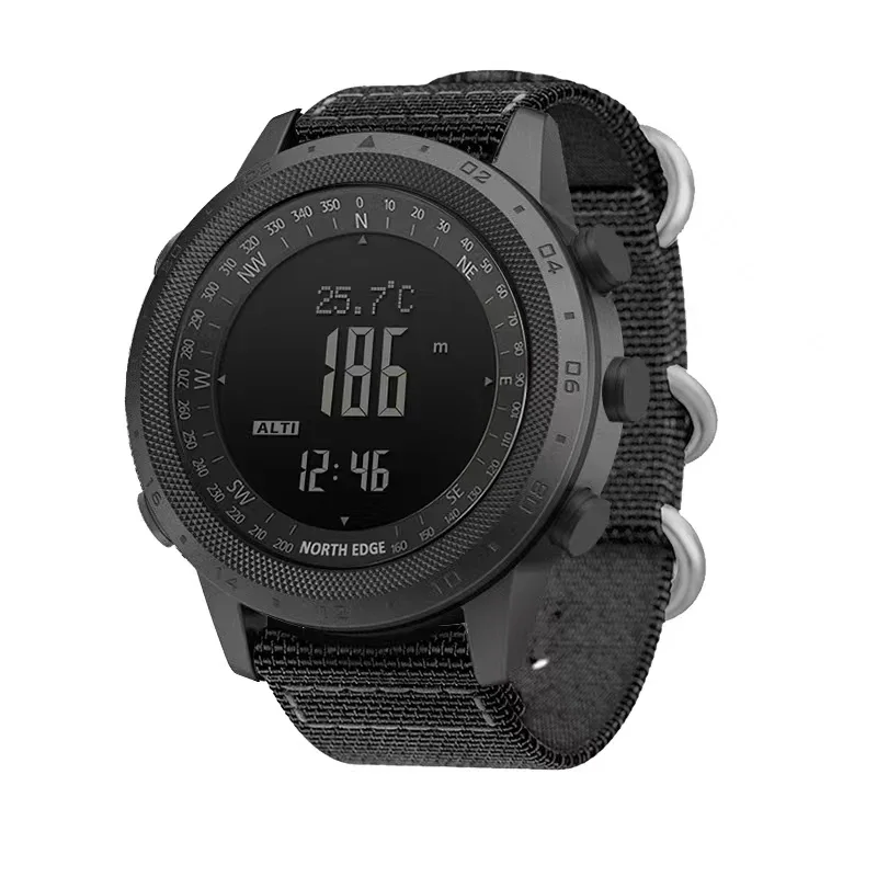 남성용 디지털 시계 노스 엣지 데저트 아웃도어 스포츠  - Altimeter Compass Watch 리뷰 및 가격