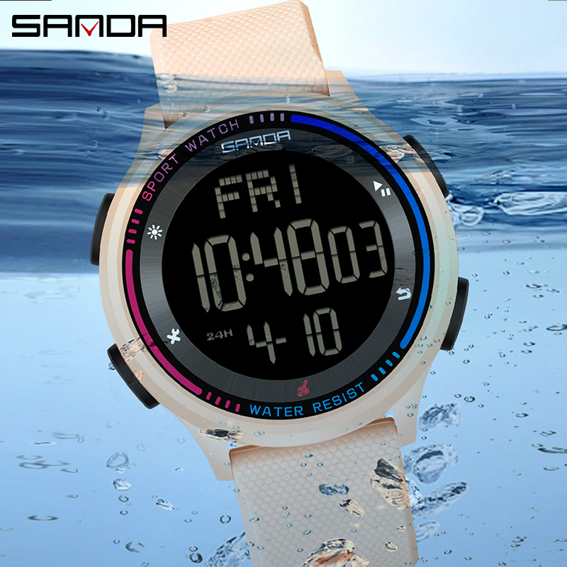 SANDA 어린이 패션 디지털 운동 십대 학생 손 시계 - Chronograph Sport Watch 리뷰 및 가격