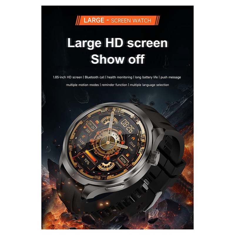 1.85인치 울트라 HD 스마트워치 NFC GPS 트랙 - Smartwatch Watches With Bluetooth 리뷰 및 가격