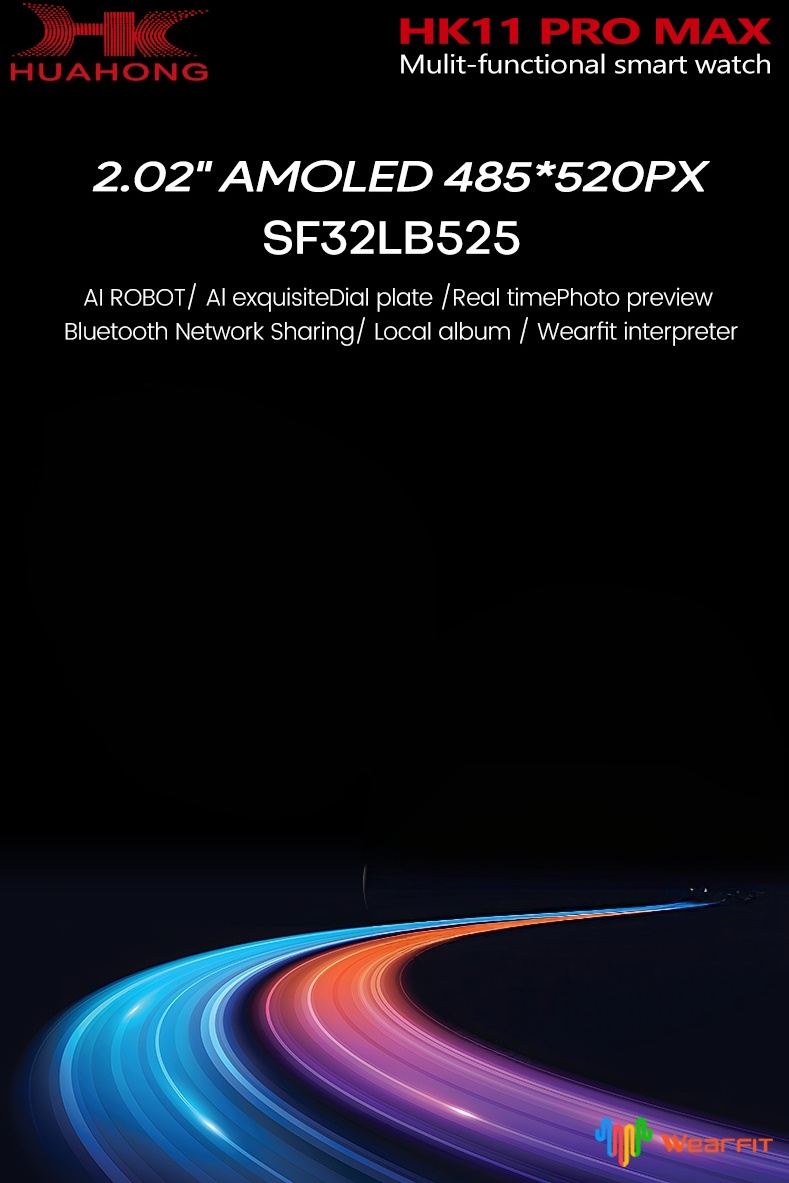 오리지널 HK11 Pro MAX 스마트워치 AMOLED - Smartwatch Watches With Bluetooth 리뷰 및 가격