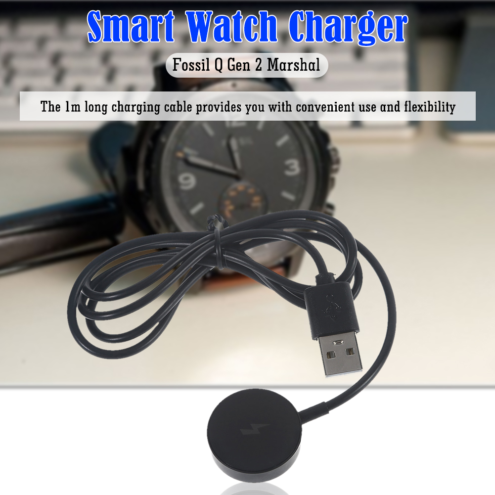 1m 스마트 워치 마그네틱 충전기 단락 보호 USB 충 - Fossil Watches Smartwatch Charger 리뷰 및 가격