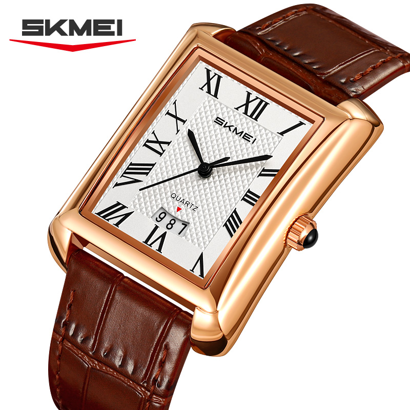 SKMEI 2575 클래식 남성용 쿼츠 시계 비즈니스  - Smartwatch Square Watches For Men 리뷰 및 가격